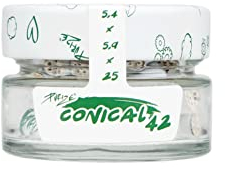 PURIZE®Aktivkohlefilter Conical XTRA Slim Size (42er Glas)
