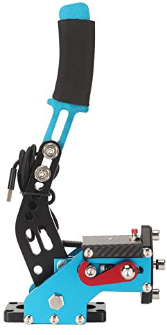64Bit PC USB Handbrake for Sim Racing Games G27 G25 G29 T500 T300, LFS, PC Racing Game USB Handbrake Racing Game Sim Performance Handbrake for PS4, for PS5 with PC for Windows (Blue)