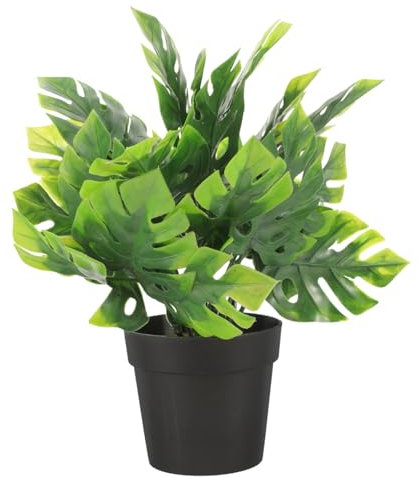 Pianta Artificiale Monstera Tavolo Da Pranzo Decorazione Finta Giungla Bonsai Pianta Arredamento Bagno Ornamenti Pianta Monstera Mensola Piante Verdi Piante Bagno Arredamento