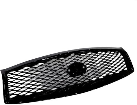 Kühlergrill Auto Kühlergrill Oberen Stoßstange Haube Mesh Mit Kamera Loch Für Infiniti Für Q70 Für Q70L 2015 2016 2017 2018 2019 Stoßstangen Gitter