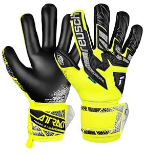 Reusch Attrakt Freegel Silver atmungsaktive Torwarthandschuhe Herren Frauen Fußballhandschuhe für Erwachsene geeignet für alle Wetterbedingungen und Spielfeldoberflächen