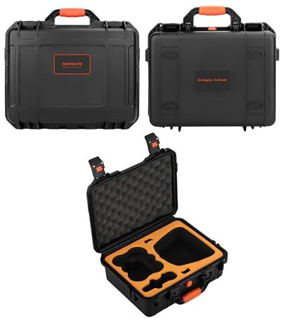 Lokyoyo Wasserdichtes hartes Tragekoffer für DJI Neo Motion Fly More Combo, Lagerung NEO-Drohne, Goggles N3, RC Motion 3, Batterie-Charing-Hub (Motion 1)