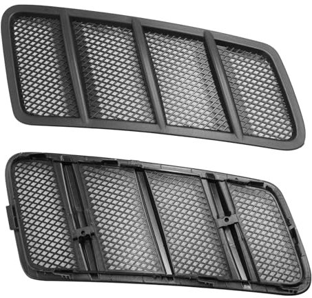 TTCR-II 2PCS Compatible con Cubierta Rejilla Ventilación W166 2012 2013 2014 2015, Izquierdo + Derecho Rejilla Ventilación Reemplazo Mercedes W166 GLE GL350 GL450 GL550 GL63 ML ML350 ML550 ML63