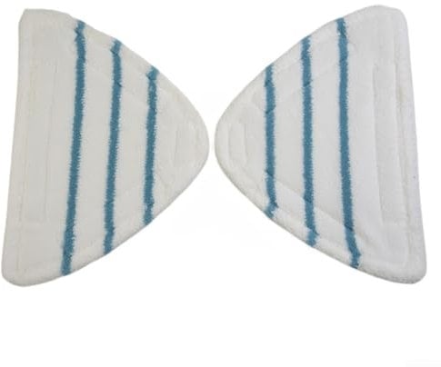 2 Pack, Mop Cloths for Beldray BEL0636, Steam Cleaner, Washable, Microfibre Pads
