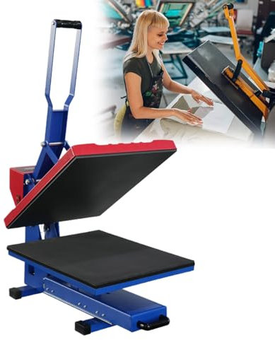 GESAIDES Heat Press 40x50 cm Industrial Quality Heat Press Machine with Slide Out Drawer, Heat Press Machine for T Shirts