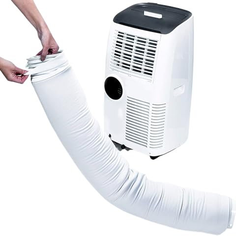 Housse De Protection Pour Tuyau De Climatisation, Manchon De Protection Pour Conduit De Ventilation De Climatiseur Portable, Gaine Isolante Pour Tuyau D'évacuation De 15 Cm