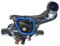 Engine Coolant Thermostat Housing 11537534521 9810916980 Coolant Thermostat Housing With Sensor/Fit For Peugeot 207 308 408 3008 RCZ Citroen C4 C3 DS3 Mini Cooper Car thermostat
