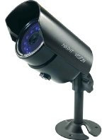 TELECAMERA MINI URMET BIANCO/NERO CON IR LED 1090/191