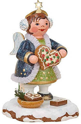 Hubrig Volkskunst Winterkinder Himmelskind Lebkuchenherzchen