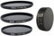 HAIDA Neutral Graufilter Set bestehend aus ND8, ND64, ND1000 Filtern 77mm inkl. Stack Cap Filtercontainer + Pro Lens Cap mit Innengriff