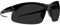Edgeware Erwachsene Tactical Safety Eyewear, Sharp Edge, matt Schwarz, antikratzbeschichtet, beschlagfreie Vapor Shield Gläser Schutzbrillen, Mehrfarbig, One Size