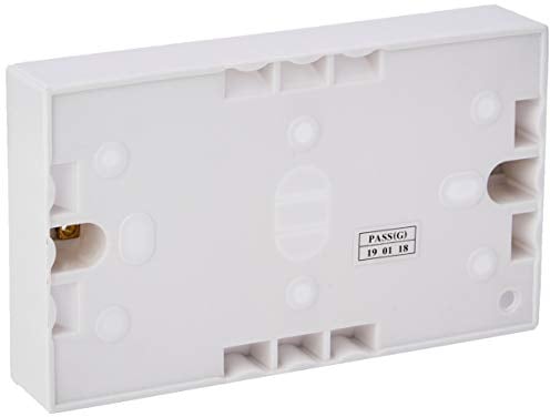 Merriway BH02612 Geformte Aufputzdose 2-fach, 25 mm
