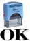 OK Selbstfarber Stempel Individuelle Shiny Buro Stationar Stempel