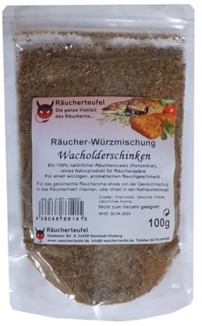 Kalträucherzusatz (Gewürze) für Wacholderschinken 100g, Räucherzusatz