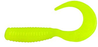 Relax Twister 1 3,5 cm Barsch Forelle Döbel 10 Stück 011 Chartreuse