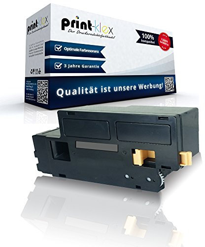 Print-Klex Tonerkartusche kompatibel für Xerox Phaser 6020 6020BI 6022 6027 6025 6027 WorkCentre 6025 6027 106R02759 Schwarz Black - Office Quantum Serie