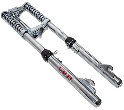 Sport Gabel EBR - Telegabel - Federgabel chrom für Piaggio Ciao PX M7E3T Typ C24 Mix P SC M7E2T A M7E1T L S M9E1T 50 ccm