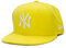 New Era MLB Basic NY 59Fifty Cap Caps (7 1/4 (57,7 cm) - Neongelb)