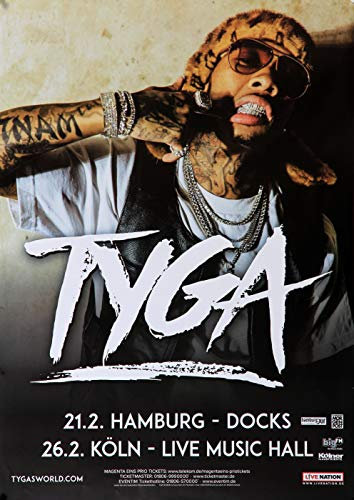 Tyga - Taste, Tour 2018 » Konzertplakat/Premium Poster | Live Konzert Veranstaltung | DIN A1 «