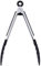 Kitchen Tongs, 9 Inches Non-Slip Stainless Steel Handle with Locking Clip Silicone Tip for Cooking, BBQ, Serving, Heat Resistant