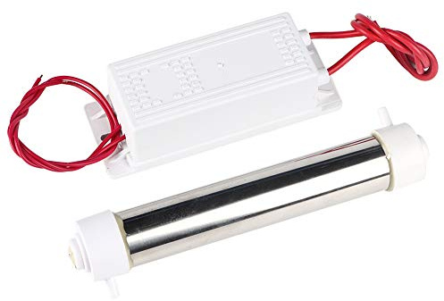 EVTSCAN Quarz-Ozongeneratorrohr, 220 V 3 g weißer Quarzrohr-Ozongenerator für Wasserluftreiniger