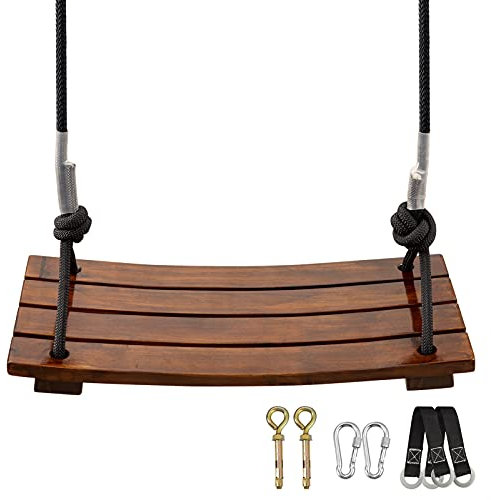 PELLOR Columpios Infantiles, Columpio de Jardín,Columpio de Jardín para Niños,Adultos,Columpio Bebe con Cuerda Ajustable para Interior y Exterior,Carga Máx 200 KG
