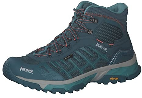 Meindl Damen Wanderschuhe Finale Lady Mid GTX 4702 Smaragd/Orange 41.5 (UK 7.5)