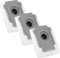 getalong Sacs d'élimination Automatique de la saleté pour iRobot Roomba S9 i7 i7 + / i7 Plus E5 E6 E7 Kit d'accessoires pour Robot de Nettoyage pour aspirateur Clean Base Robot (Pack de 3)