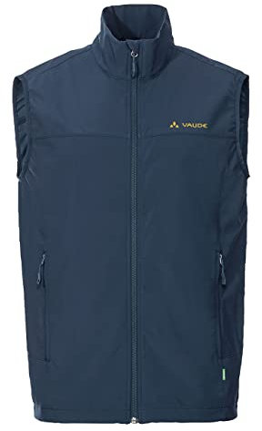 VAUDE Herren Mens Hurricane Vest Iii Weste, Dark Sea/yellow, XXL EU