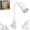 Steckdosenleuchte Javel, moderne Wandlampe aus Metall in Weiß, Wandspot 1-flammig im Modernen Design, mit verstellbarem Lesearm und An-/Ausschalter, 1 x GU10, ohne Leuchtmittel