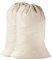 Wäschebeutel in Natürlicher Farbe Sehr langlebig, Wäschesack mit Kordelzug, Maschinenwaschbar und Wiederverwendbar, Wäschebeutel Reise (2 Pack | 50 X 75 cm)