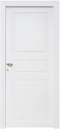 1 PZ PORTA MODELLO BUGNA LUCIDO BIANCO CM. 210X80