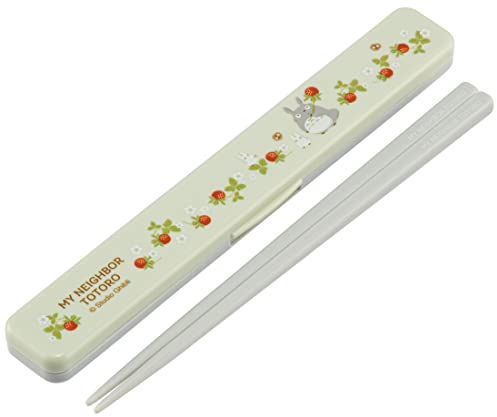 Skater ABC3AG-A My Neighbor Totoro Ensemble de baguettes et baguettes Studio Ghibli, 7,1 (18 cm), antibactérien pour adultes, fabriqué au Japon