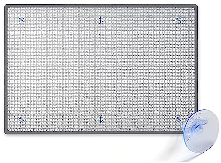 ELedvb Sonnenschutz Dachfenster Verdunkelungsfolie,Reflektierende Fensterfolie,UV-Schutz Sonnenschutzfolie,Dachisolierung/Camper Isolierung oder als Wärmeschutzfolie,mit Saugnapf (60 * 60cm)