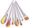 Panysilioer Ensemble de Pinceaux de Maquillage Ensemble de 7 / PièCes Ensemble de Pinceaux à Fard à Joues Pinceau à Fard à PaupièRes Brosse à Sourcils Maquillage DéButant