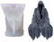 XNSHUN 3D Silikon Totenkopf Kerze Schimmel, Halloween Schädel Silikon Fondant Form Kerzenformen, Halloween Silikonform Set Für Herstellung Von DIY Kerzen, Handgemachter Seife, Basteln
