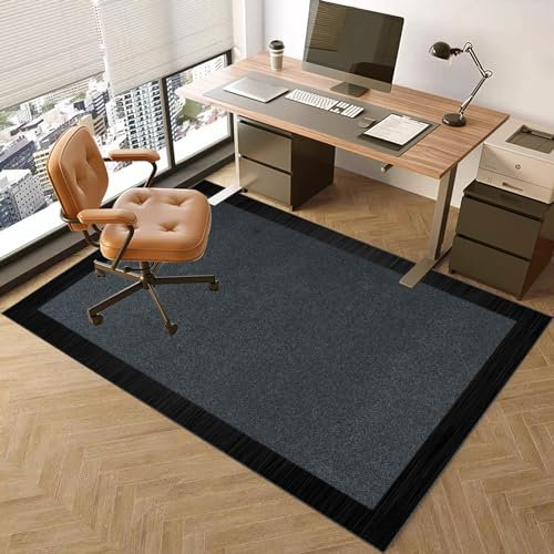 Alfombra Protector Suelo Silla Ruedas - Alfombrilla para Silla de Gaming - Alfombra para Silla de Escritorio para Suelos Duros Laminado - Antideslizante Multifuncionales Alfombra 160 x 200 cm