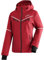 Maier Sports Lunada, Damen Skijacke, Wasserdichte Winterjacke mit 2-Wege-Stretch, mTEX Wetterschutz und mTHERM light für mehr Wärmerückhalt, PFC-frei, Rot, 48