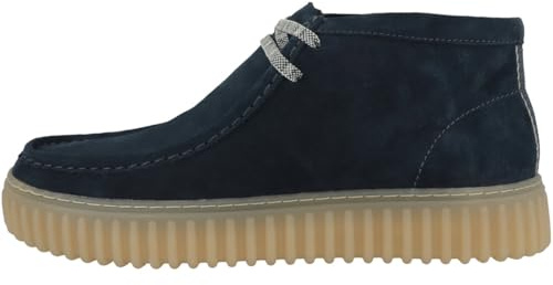 Clarks Herren Boots Torhill Hi Blau 42