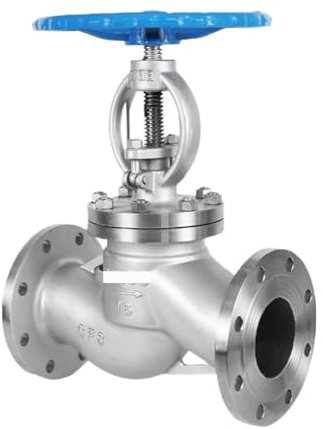 HEXEH Absperrventil J41W-16P, Flansch-Absperrventil aus Edelstahl for Ventile von Industrieanlagen, Kessel, Kompressoren, Wärmetauscher usw.(1.6,DN20)
