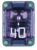 Connect 34289 Slotted M-Case Fuse 40A 2pc