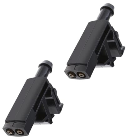 Lot 2 embouts gicleurs lave-glace compatible pour Citroën Berlingo Xantia ZX, Peugeot Partner (1991–2008) – buse simple jet – OEM 6438A0, 96059107