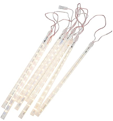 Tofficu Led Meteor Shower Lamp Für Außenbereich Dekorative Gartenlichter Warmweiß Geeignet Für Stadtbeleuchtung Bäume Parks Und Märkte