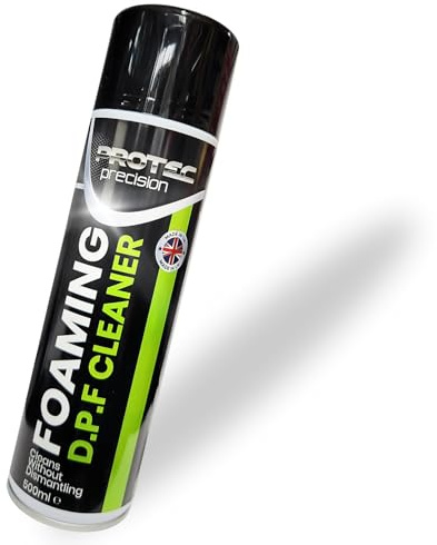 Protec Precision Foaming DPF Cleaner Spray 500 ml – Diesel Particulate Filter Cleaning Foam, Helps Remove Soot & Carbon, Restores Performance, Easy Nozzle Application, Made in UK.