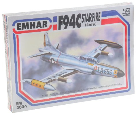 Emhar EM3004-1/72 F94C Starfire Late Aeroplane