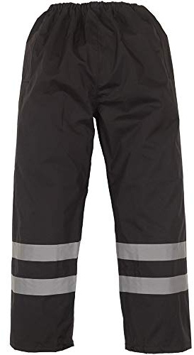 Yoko Mens Hi-Vis Waterproof Contractor Trousers