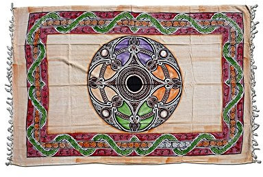 altrado Headshop Batik Tuch Celtic Snake - 1400x2200mm