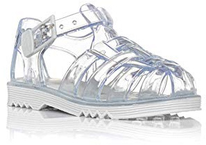 Igor Sandali Bambino Bambina Cholo S10108 Bianco Trasparente