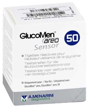 GLUCOMEN areo Sensor Teststreifen 50 St