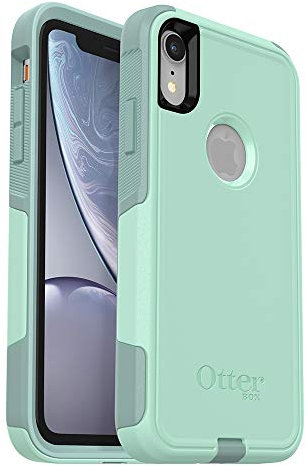 OtterBox COMMUTER SERIES Case for iPhone XR - Frustration Free Packaging - OCEAN WAY (AQUA SAIL/AQUIFER)